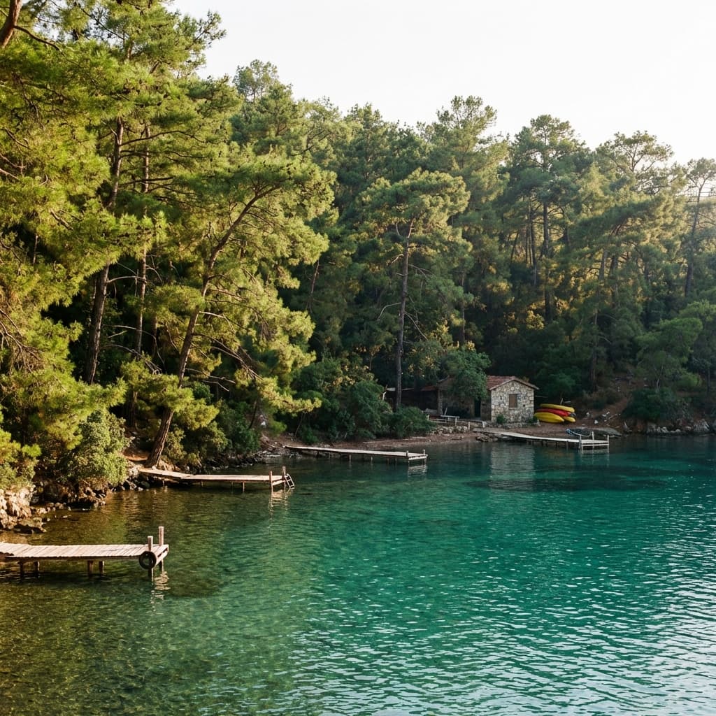 Tarım Av Bayii yakınında gezilecek yerler - Bördübet Koyu