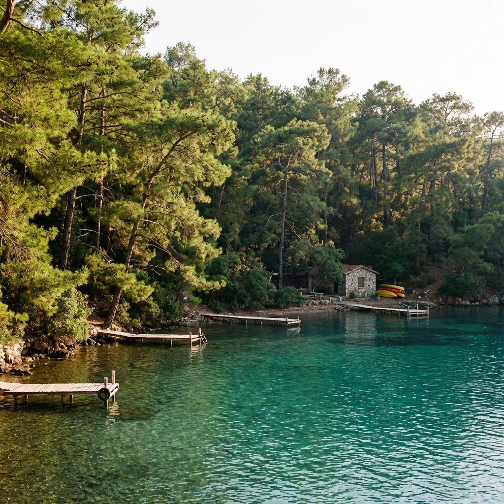 Tarım Av Bayii yakınında gezilecek yerler - Bördübet Koyu